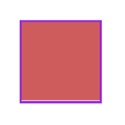 BA-square frame purple