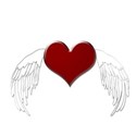 heart with wings
