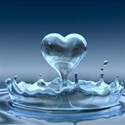 water heart paper copy