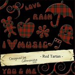 Carmensita Kit - Red tartan FULL ALPHA Carmensita Kit - Red tartan FULL ALPHA