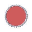 diamond hearts circular frame2