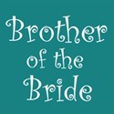 cufflink teal brother bride