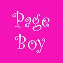 cufflink hot pink page boy