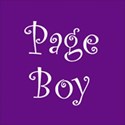 cufflink purple page boy