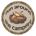 fun around campfire tag