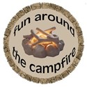 fun around campfire tag