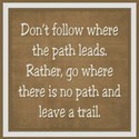 word tag don t follow but leave a trail
