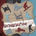 Snowboarding with complete alphabet