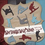 Snowboarding with complete alphabet Snowboarding with complete alphabet