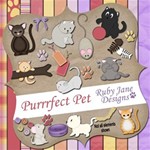 Purrr-fect Pet...Meow (with 3 complete alphabets)