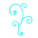 blue swirl