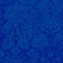 Blue Damask