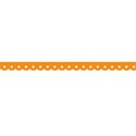 orange scalloped strip