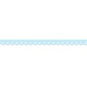 blue scalloped strip