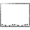 silver floral frame