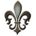 fleur de lis gold copy