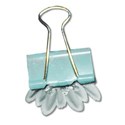 binder clip with flower and shadow