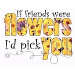 Flower Friends Wordart