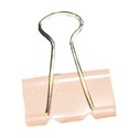 peach binder clip