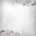 White Flourish Paper