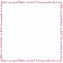 mothers special notepad