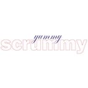 yummy scrummy wordart