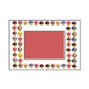 cupcake rectangle frame