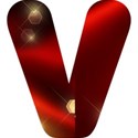 v