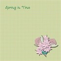 12x12 Spring in Time 1