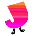 J