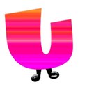 U