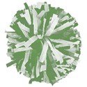 pom pom green and white