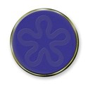 button blue