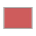 classic pale grey rectangle frame