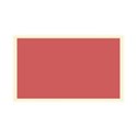 classicPALEST BEIGE SLIM RECTANGLE FRAME