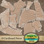 Cardboard Pieces - Element Pack  