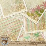 Spring Woven Papers