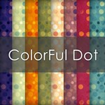 Colorful Dot Background