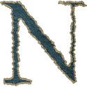 blue upper N