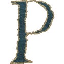 blue upper P