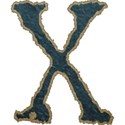 blue upper X