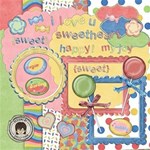 {Candy Carnival} with Scrapbook Pages!