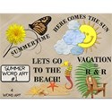 Summer Word Art #1 