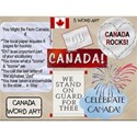 Canada Word Art 