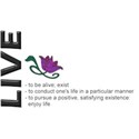 Live Love Laugh Wordart - 01