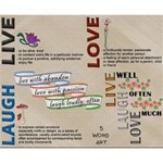 Live Love Laugh Word Art Live Love Laugh Word Art