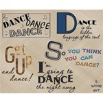 Dance Word Art