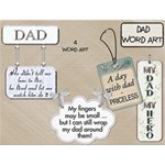 Dad Word Art