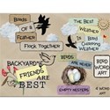 Bird Word Art 