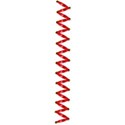 ribbon with eyeletsred